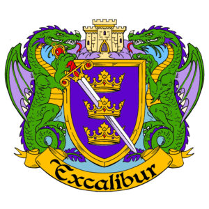 Krewe of Excalibur logo